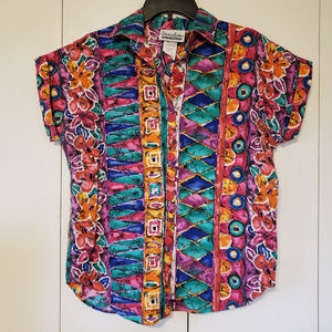 Connections Related Separates Tropical Shirt